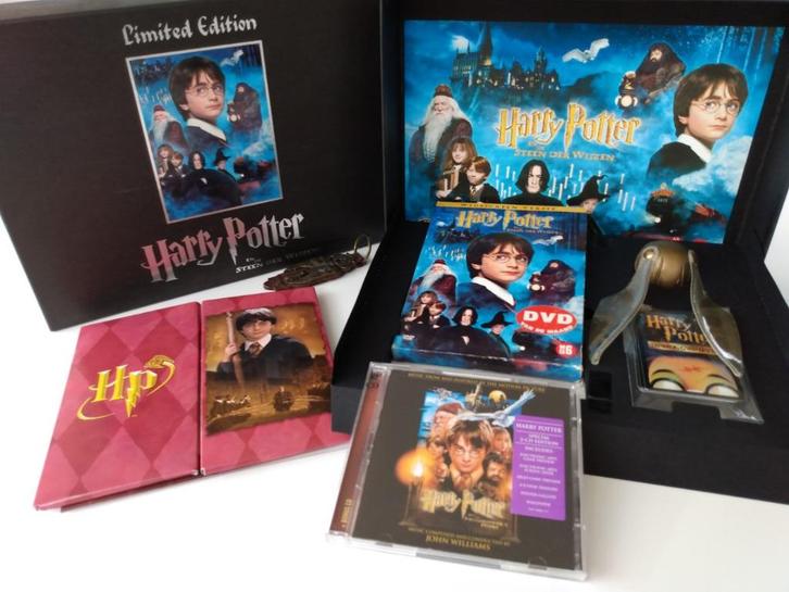 Limited Edition DVD BOX Harry Potter en de Steen Der Wijzen, Verzamelen, Harry Potter, Zo goed als nieuw, Overige typen, Ophalen