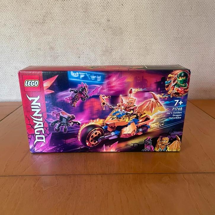 Lego Ninjago Jay’s Golden Dragon Motorbike 71768 NIEUW!, Kinderen en Baby's, Speelgoed | Duplo en Lego, Nieuw, Lego, Complete set
