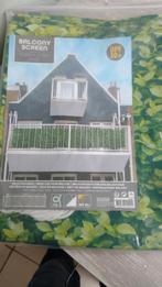 Balkonscherm PVC met bladmotief. Nieuw. 2stuks, Tuin en Terras, Ophalen, Nieuw, Kunststof