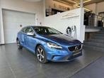Volvo V40 R-DESIGN T2 BENZINE AUTOMAAT (bj 2018), 122 pk, Blauw, Alcantara, Bedrijf