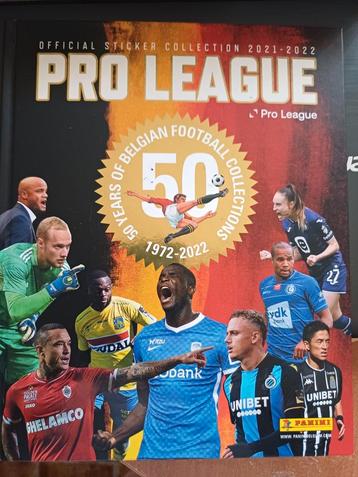 Panini album Pro League 2021/22 beschikbaar voor biedingen