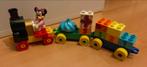 Duplo Lego Minnie Mouse Trein/Paradewagen, Duplo, Briques en vrac, Utilisé, Enlèvement ou Envoi
