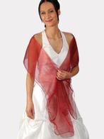 bordeaux stola van organza, Enlèvement ou Envoi, Neuf, Écharpe