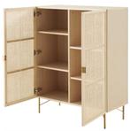 kast gevlochten rotan, Ophalen, Met deur(en), 100 tot 150 cm, 50 tot 100 cm