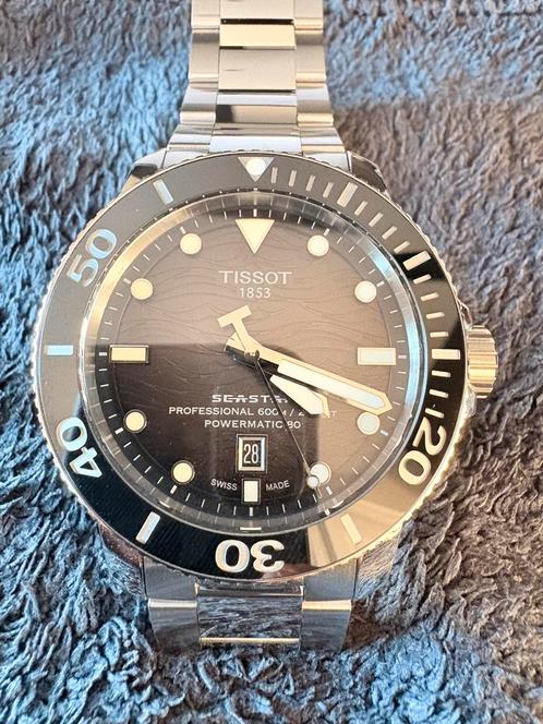 Tissot Seastar 2000, Handtassen en Accessoires, Horloges | Heren, Nieuw, Polshorloge, Overige merken, Staal, Staal, Ophalen