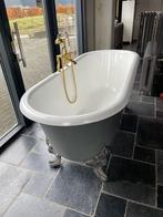 Grande baignoire King sur pattes en fonte avec robinet en la, Enlèvement, Neuf, Baignoire