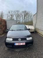 Golf 4 cabrio 1.8 benzine, Auto's, Voorwielaandrijving, 4 zetels, Stof, Zwart