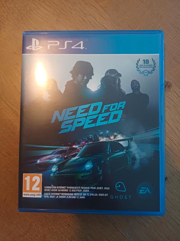 PS4 - Need for Speed, Games en Spelcomputers, Games | Sony PlayStation 4, Nieuw, Racen en Vliegen, 1 speler, Vanaf 12 jaar, Eén computer