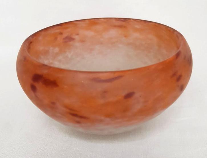 Schneider coupe bijoux art deco, Antiek en Kunst, Antiek | Glaswerk en Kristal, Ophalen of Verzenden