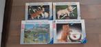 Lot 4 Ravensburger puzzels alles 10€, Hobby en Vrije tijd, Ophalen of Verzenden