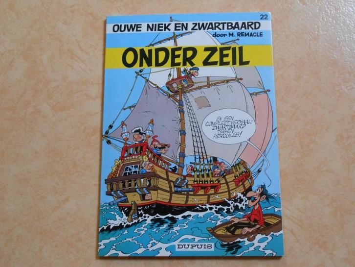 Ouwe Niek en Zwartbaard 22 Onder zeil 1979 1 ste druk., Boeken, Stripverhalen, Nieuw, Eén stripboek, Ophalen of Verzenden