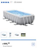 Piscine + bâches + échelle + filtre, Tuin en Terras, Ophalen, Zo goed als nieuw
