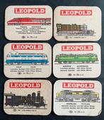 Bierviltjes - LEOPOLD TREINEN 2, Verzamelen, Ophalen of Verzenden, Gebruikt, Viltje(s)