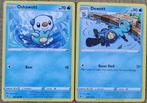 2 Pokémonkaarten: Oshawott en Dewott (Astral Radiance), Ophalen of Verzenden, Zo goed als nieuw, Meerdere kaarten