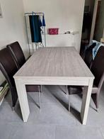 Eettafel zonder stoelen + tv kast, Huis en Inrichting, Complete eetkamers, Ophalen, Zo goed als nieuw