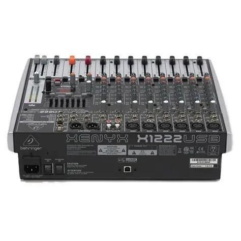 Behringer Xenyx X1222USB - USB-mixer, Muziek en Instrumenten, Mengpanelen, Zo goed als nieuw, Ophalen