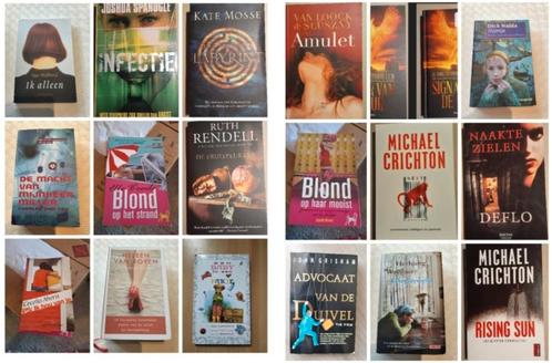 Allerlei romans en thrillers, Livres, Romans, Enlèvement ou Envoi