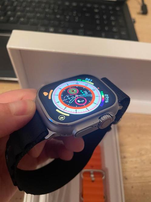 Nieuwe  Amoled-smartwatch, Handtassen en Accessoires, Smartwatches, Zo goed als nieuw, Android, Conditie, Ophalen of Verzenden