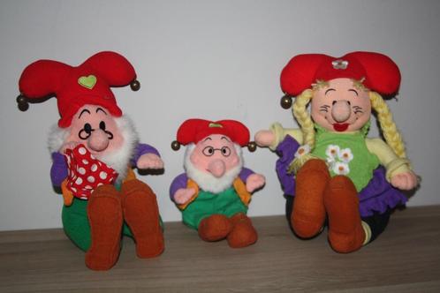 3x kabouter plop knuffels , goede staat , Nico toy, Verzamelen, Stripfiguren, Gebruikt, Overige typen, Overige figuren, Ophalen of Verzenden