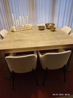 Eettafel vierkant, Huis en Inrichting, Tafels | Eettafels, Ophalen, Kunststof, Vierkant, Zo goed als nieuw