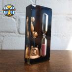 Vintage Telefoon zandloper/ vintage telefoon timer (glas), Ophalen of Verzenden