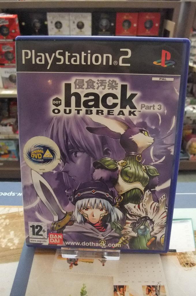 dot hack part 3 en part 4 pal ps2, Games en Spelcomputers, Games | Sony PlayStation 2, Zo goed als nieuw, Role Playing Game (Rpg)