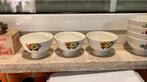 13 stuks kleine bowls / kommetjes vintage, Enlèvement ou Envoi, Utilisé, Porcelaine ou Céramique
