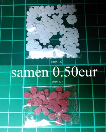 scrap bloemen vlinders knutselen zomer communie valentijn 2, Hobby en Vrije tijd, Scrapbooking, Ophalen of Verzenden, Scrap