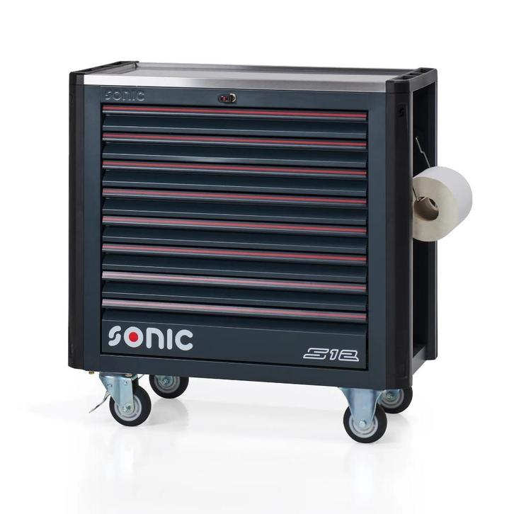 757578 | SONIC NEXT S12 GEVULDE GEREEDSCHAPSWAGEN 575 DLG, Doe-het-zelf en Bouw, Gereedschapskisten, Nieuw, Ophalen of Verzenden