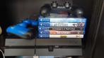 Playstation 4 incl 5 games, 2 controlers en gaming headset, Ophalen