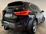 BMW X1 2.0 dA/ PACK M/ LED/ CUIR/ GPS/ LUM.D'AMBIANCE, Auto's, BMW, 1995 cc, 4 cilinders, Zwart, Leder