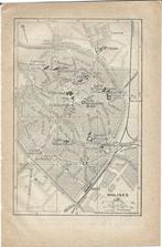 1920 - Mechelen stadsplannetje, Boeken, Atlassen en Landkaarten, België, Verzenden
