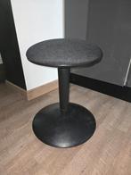 Tabouret de dessinateur Ikea Nilserik grisbet noir comme neu, Ophalen, Zo goed als nieuw