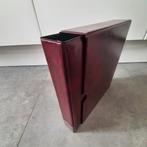 Cassette + ringmap met 4 ringen : 21 x 31 x 7 : NIEUW, Ophalen of Verzenden