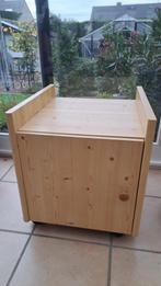 Armoire basse sur roulette, Ophalen