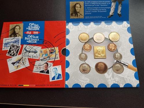 Munten Belgie : Jaarset 1999 Koninklijke Munt Van Belgie, Timbres & Monnaies, Monnaies | Belgique, Série, Enlèvement ou Envoi