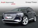 Audi Q4 e-tron Q4 e-Tron 82 kWh 40 S line, Auto's, Audi, Automaat, Overige modellen, Zwart, Elektrisch