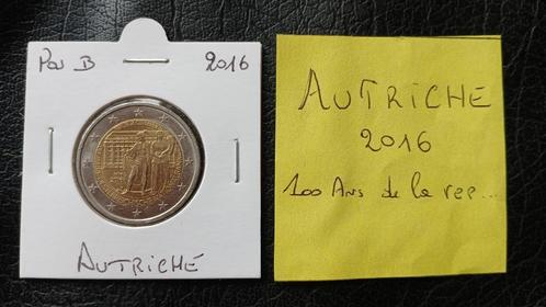 2 € commémorative Autriche 2016, Postzegels en Munten, Munten | Europa | Euromunten, Losse munt, 2 euro, Oostenrijk, Ophalen of Verzenden