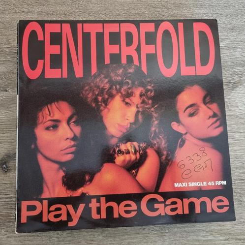 Maxi 12" Centerfold - Play the game, Cd's en Dvd's, Vinyl Singles, Gebruikt, Maxi-single, Dance, 12 inch, Ophalen of Verzenden