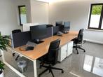 4 tot 8-persoons werkplek eiland met accessoires, Werkplek, Ophalen, Gebruikt, Bureau