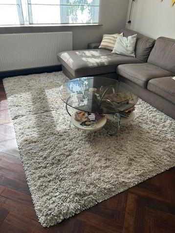 Tapis gaser IKEA (133x195)Deux tapis disponibles, Enlèvement, Utilisé, Beige