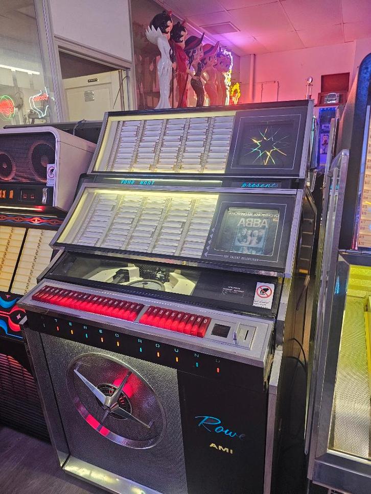 Ami jel, Verzamelen, Automaten | Jukeboxen, Gebruikt, Ami, 1960 tot 1970, Met singles, Ophalen