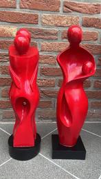2 Beelden, Antiek en Kunst, Kunst | Designobjecten, Ophalen