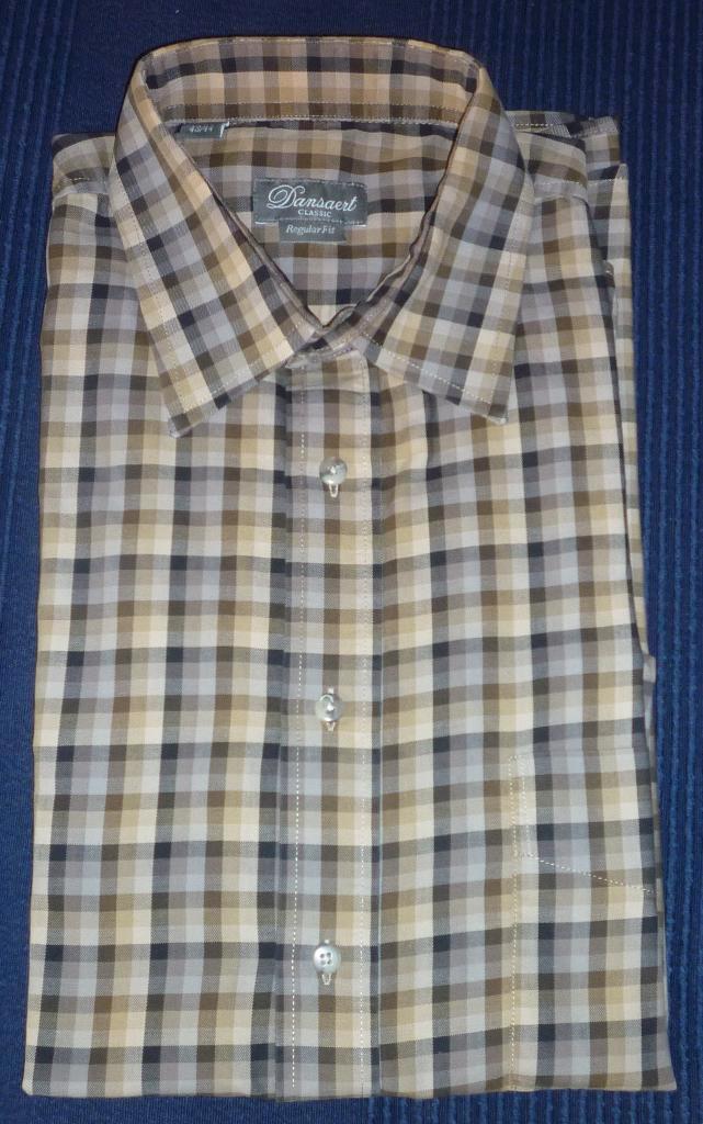 14.Chemise homme – Manches longues Taille 43/44 (XL), Kleding | Heren, Overhemden, Gedragen, Wit, Ophalen