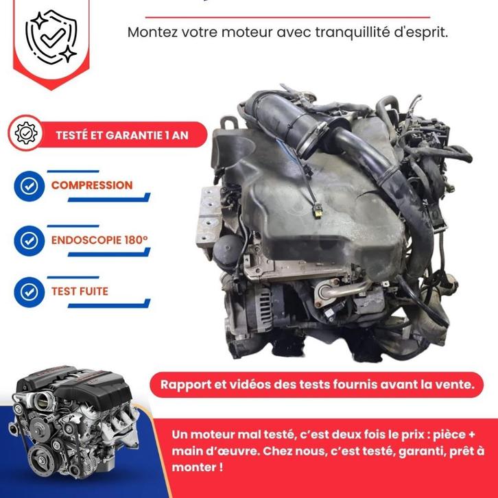 Mercedes Sprinter 211 motor met voorwielaandrijving, Auto-onderdelen, Motor en Toebehoren, Mercedes-Benz, Nieuw, Ophalen of Verzenden