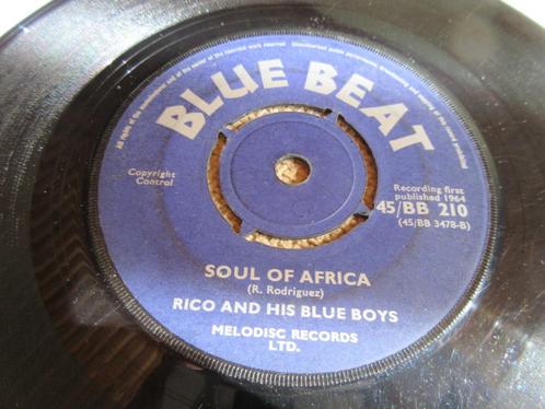 Ska Rico And His Blue Boys - Soul of Africa Blue beat  VG-, Cd's en Dvd's, Vinyl | Pop, Gebruikt, 1960 tot 1980, Ophalen of Verzenden