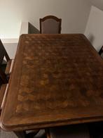 Eiken tafel en stoelen, Antiek en Kunst, Ophalen