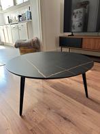 Salontafel zwart, Ophalen, Overige materialen, 50 tot 100 cm, Rond