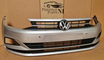 Voorbumper VW Polo 2G AW 4xPDC ORGINEEL BUMPER 2G0807221 