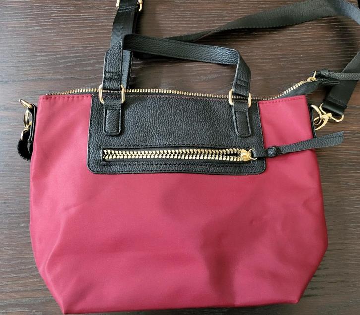 Bordeaux rood handtasje van Atmosphere, Handtassen en Accessoires, Tassen | Damestassen, Zo goed als nieuw, Rood, Ophalen of Verzenden